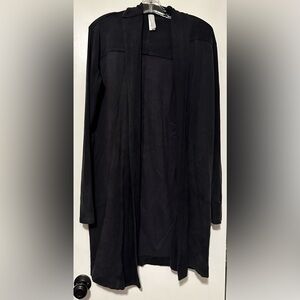 Athleta long black cardigan size S